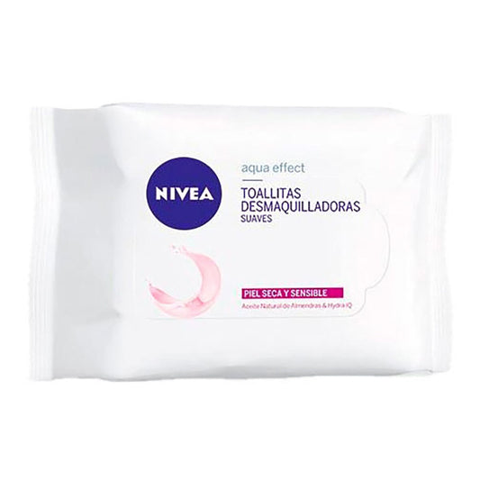 Lingettes démaquillantes Nivea Peaux sèches
