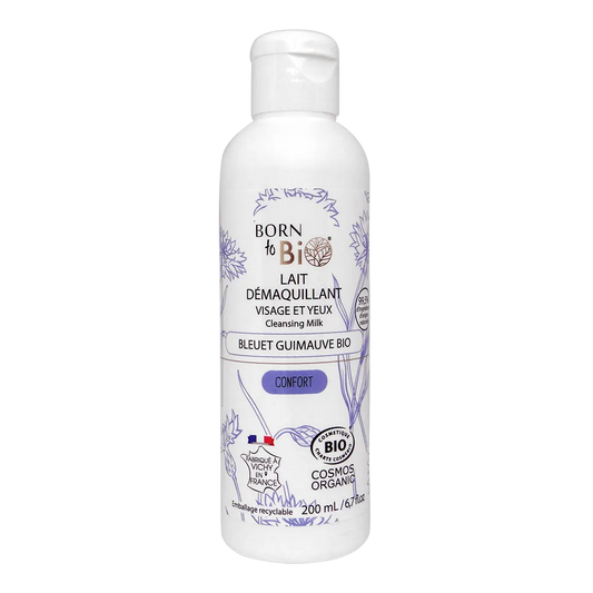 Lait Démaquillant Confort Bleuet - Certifié Bio