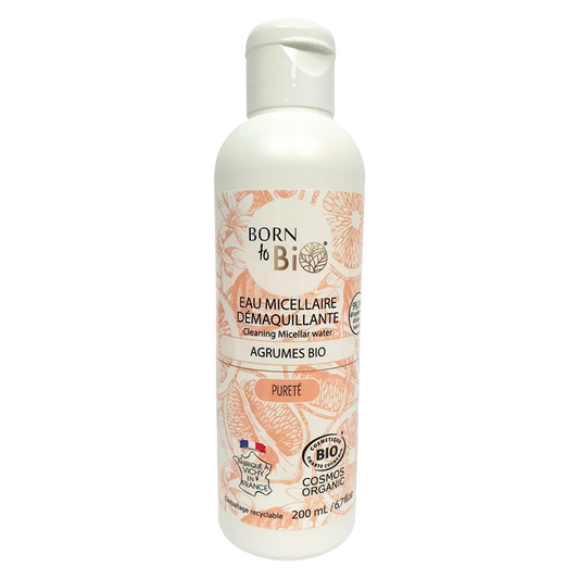 Eau Micellaire Démaquillante Agrumes - Certifiée Bio
