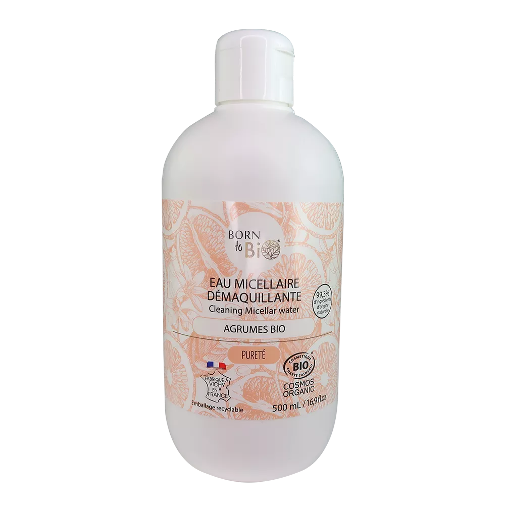 Eau Micellaire Démaquillante Agrumes - Certifiée Bio