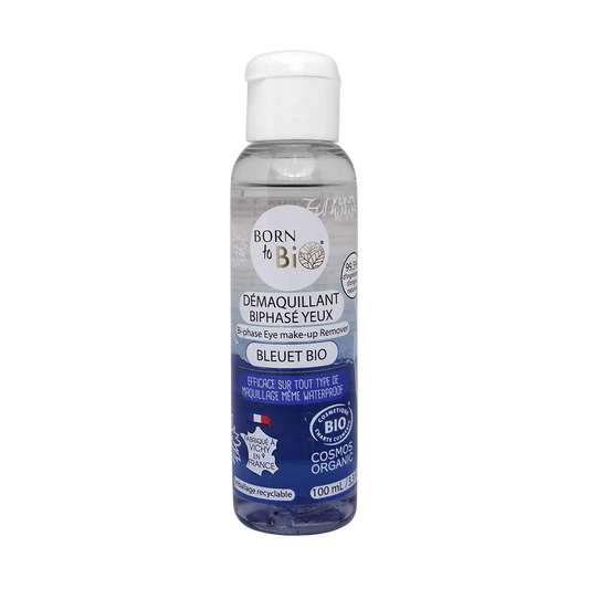 Démaquillant Waterproof Biphasé Yeux Bleuet - Certifié Bio
